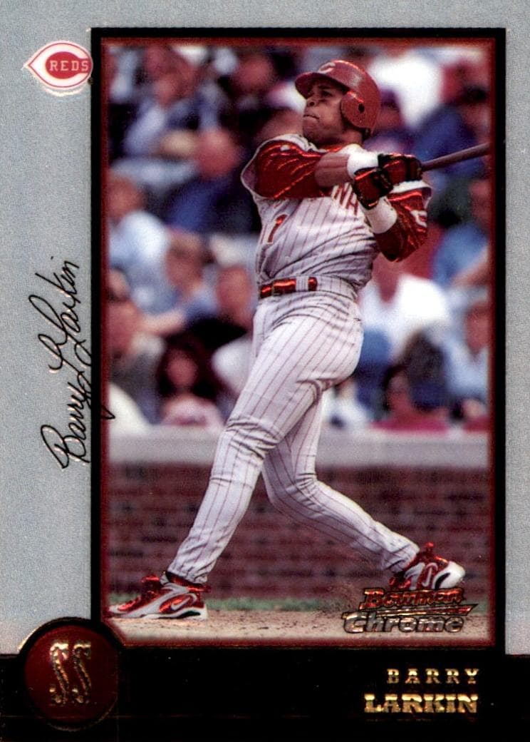 Barry Larkin 1998 bowman Bowman Chrome