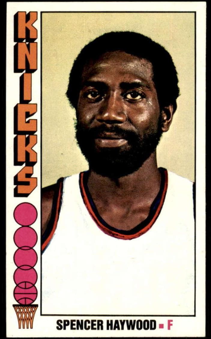 Spencer Haywood 1976 topps Topps