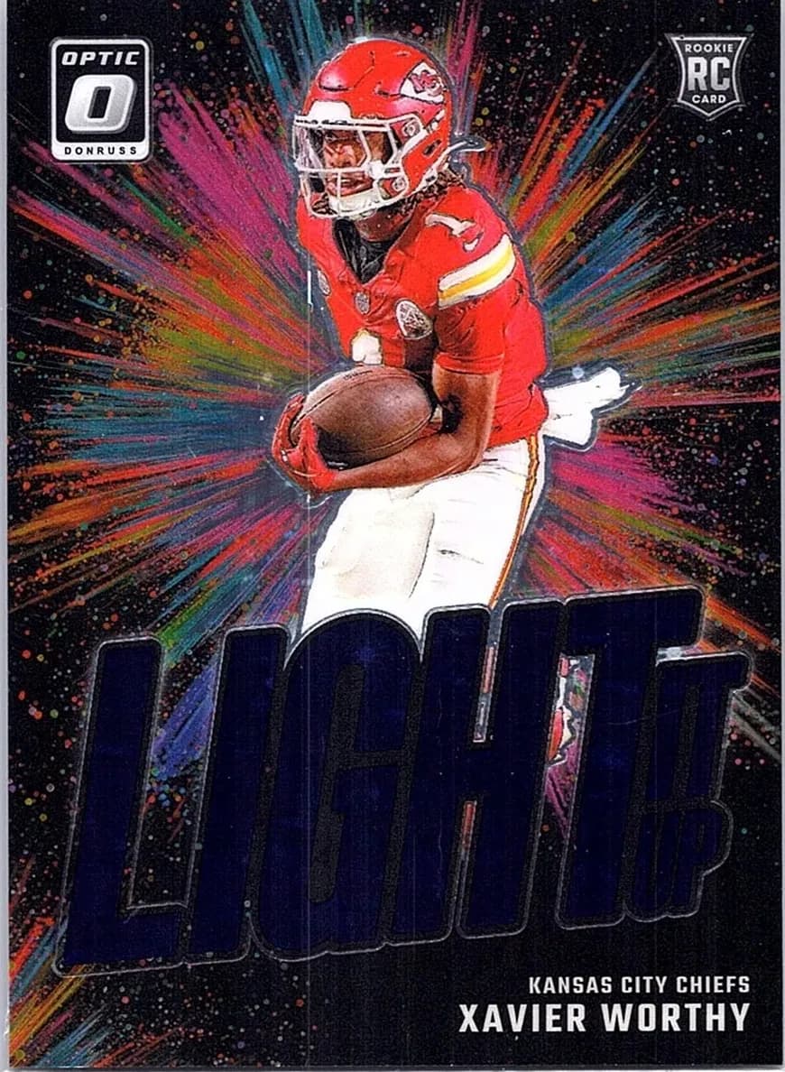 Xavier Worthy 2024 panini Panini Totally Certified