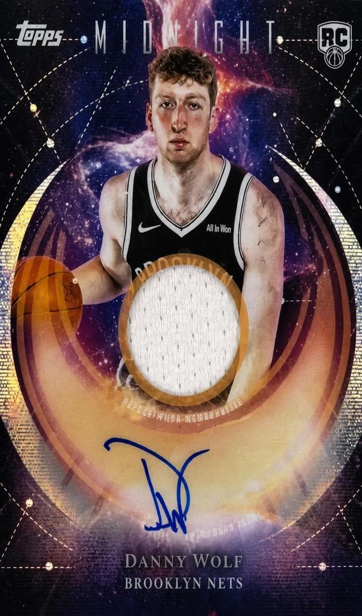 Danny Wolf 2025 topps Topps Midnight