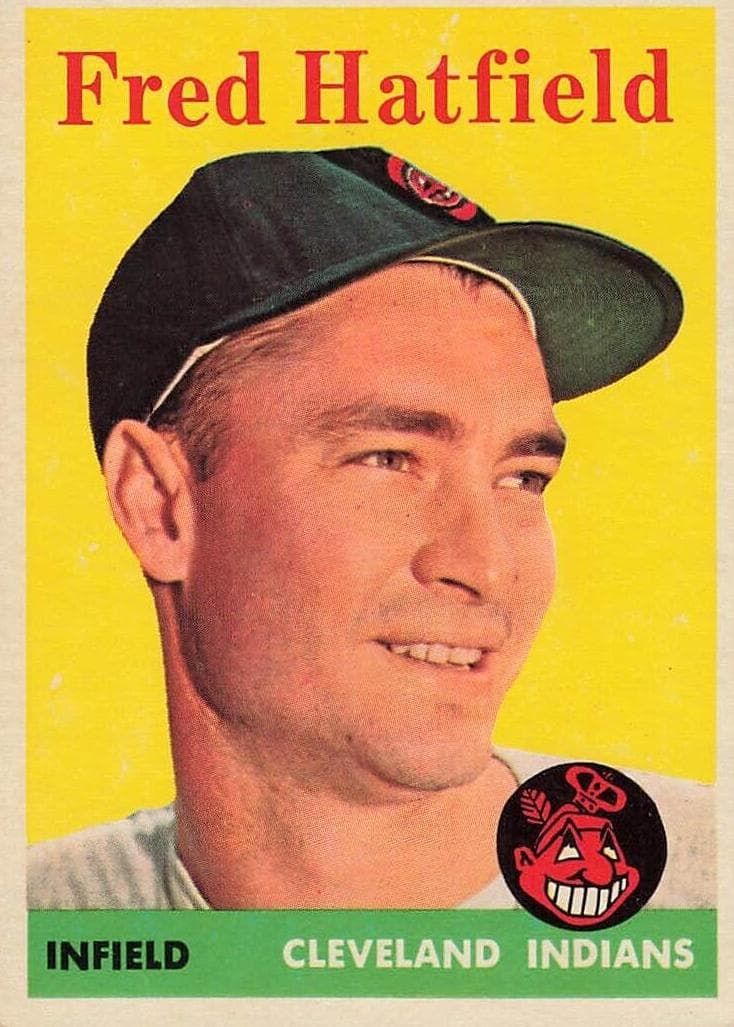 Fred Hatfield 1958 topps Topps