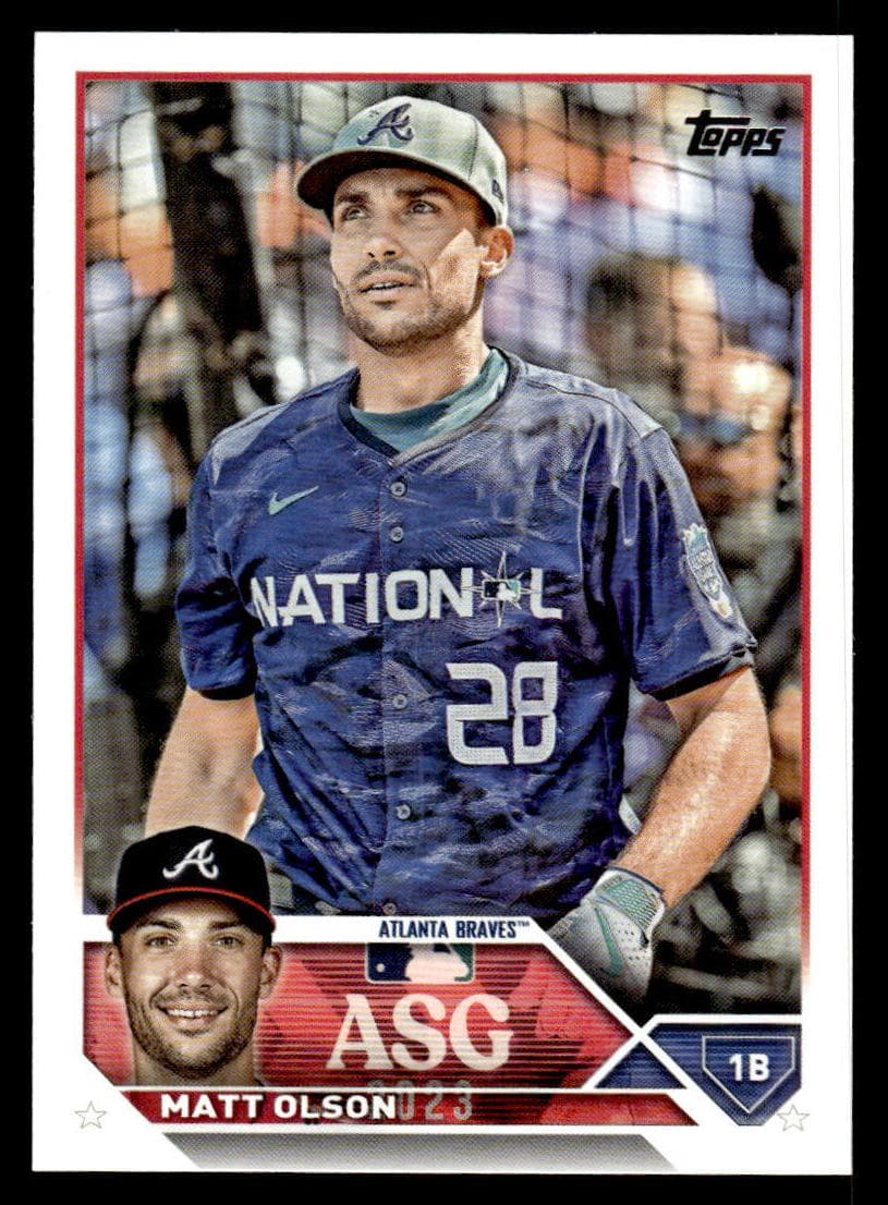 Matt Olson 2023 topps Topps Update