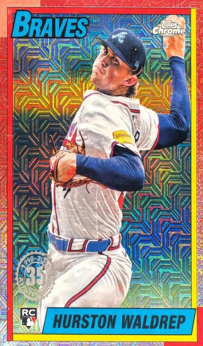 Hurston Waldrep 2025 topps Topps