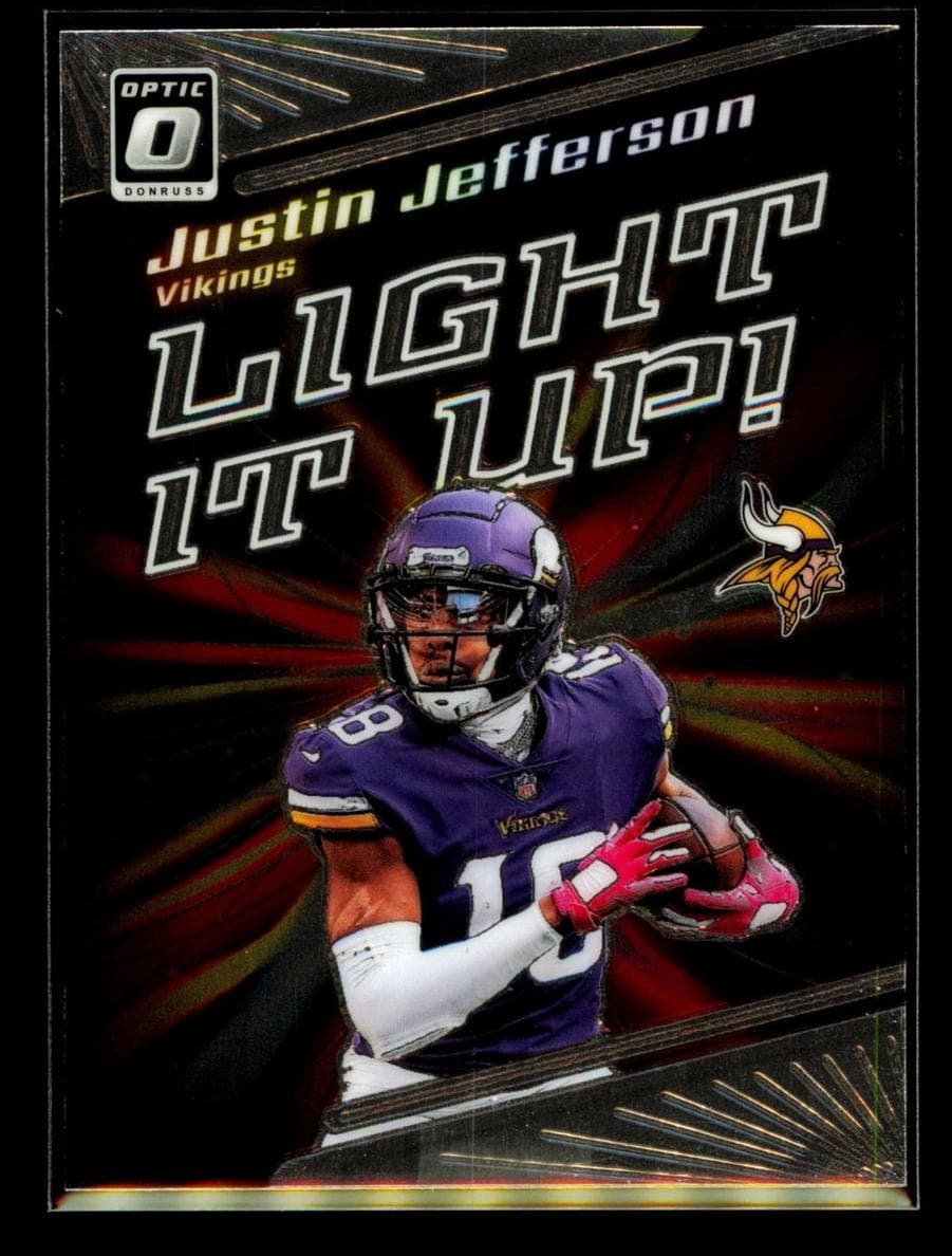 Justin Jefferson 2023 panini Panini Donruss Optic