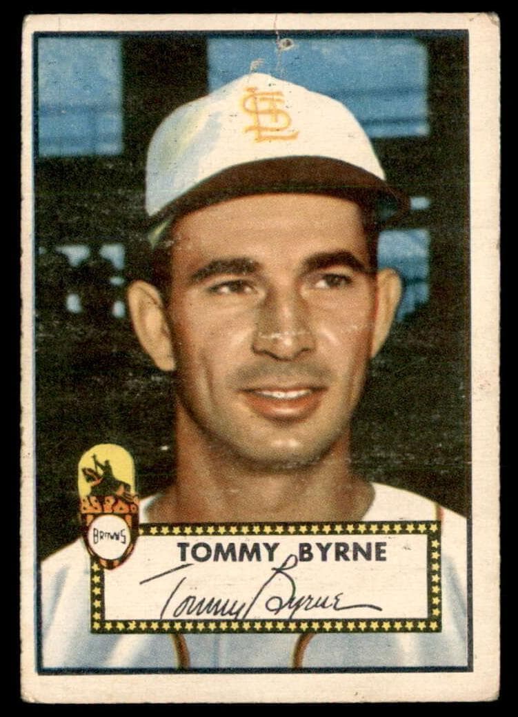 Tommy Byrne 1952 topps Topps
