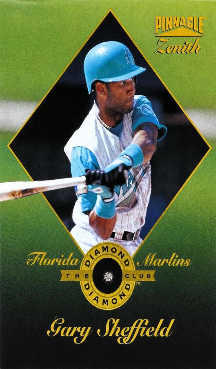 Gary Sheffield 1996 leaf Leaf