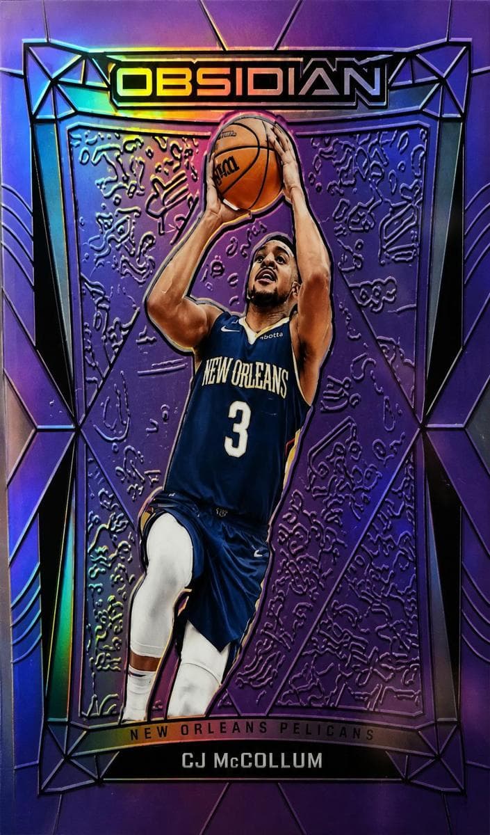 CJ McCollum 2023 panini Panini Obsidian