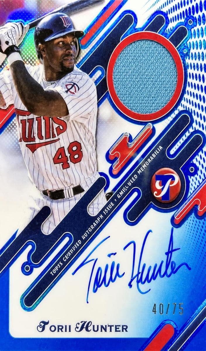 Torii Hunter 2025 topps Topps Pristine