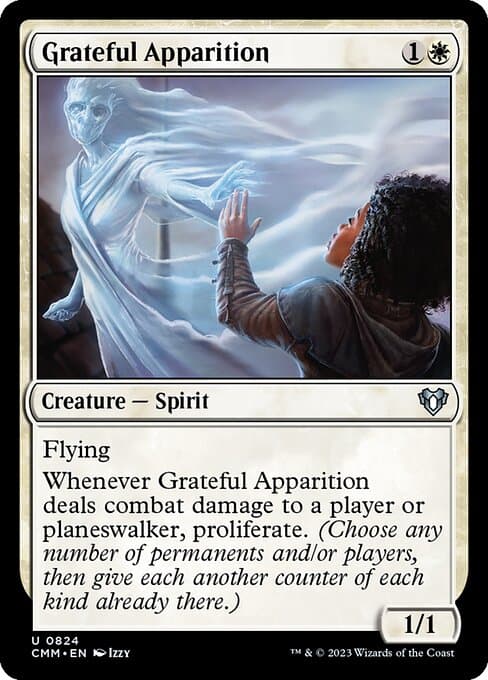 Grateful Apparition 2022 Magic: The Gathering New Capenna Commander