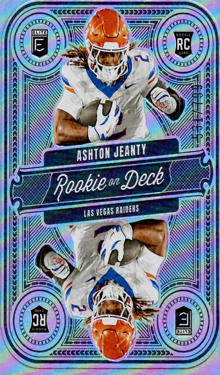 Ashton Jeanty 2025 panini Donruss Elite