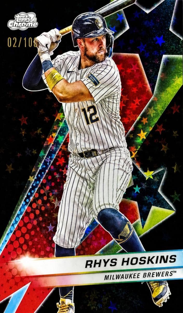 Rhys Hoskins 2024 topps Topps Cosmic Chrome