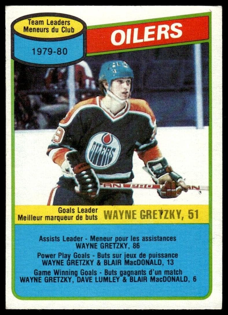 Wayne Gretzky 1980 o-pee-chee O-Pee-Chee