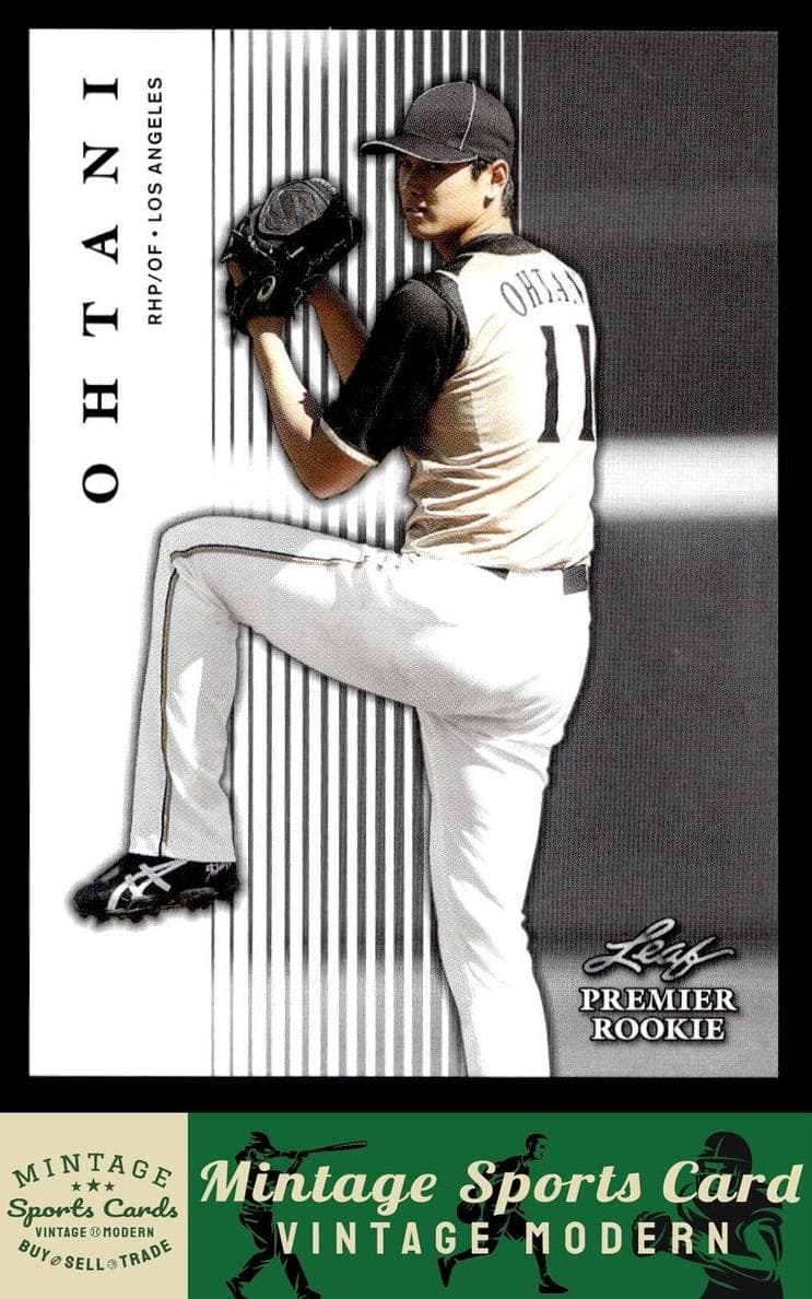 Shohei Ohtani 2018 leaf