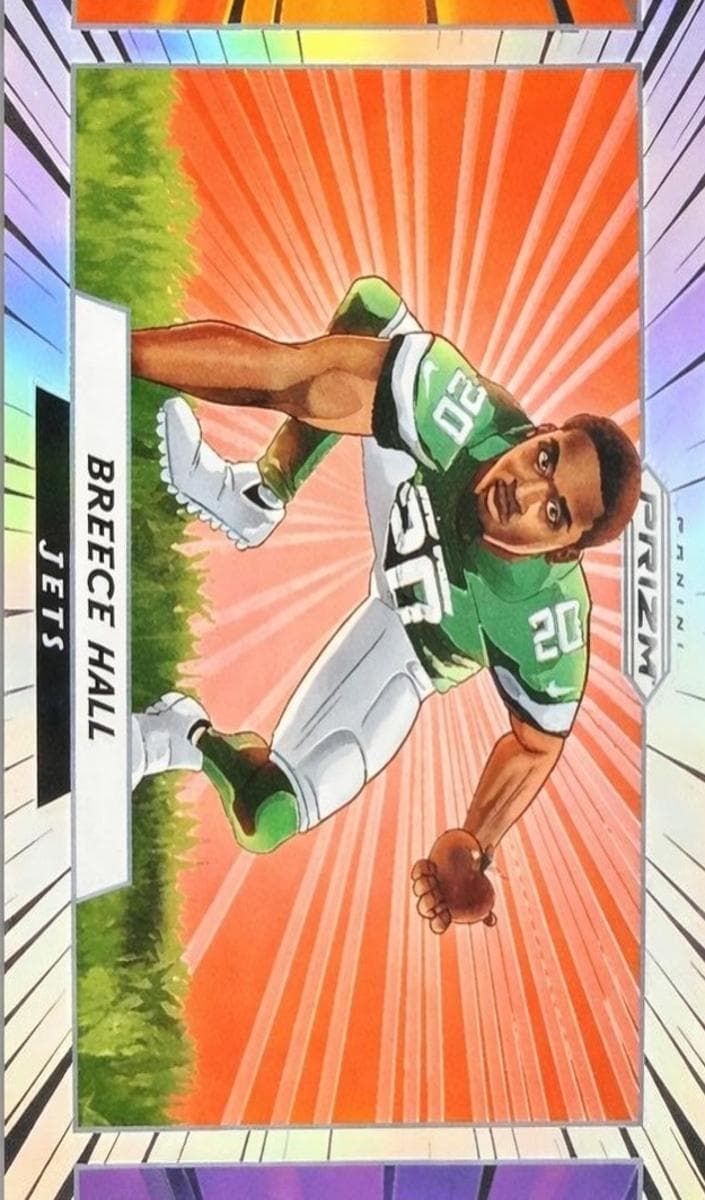 Breece Hall 2023 panini Prizm Manga