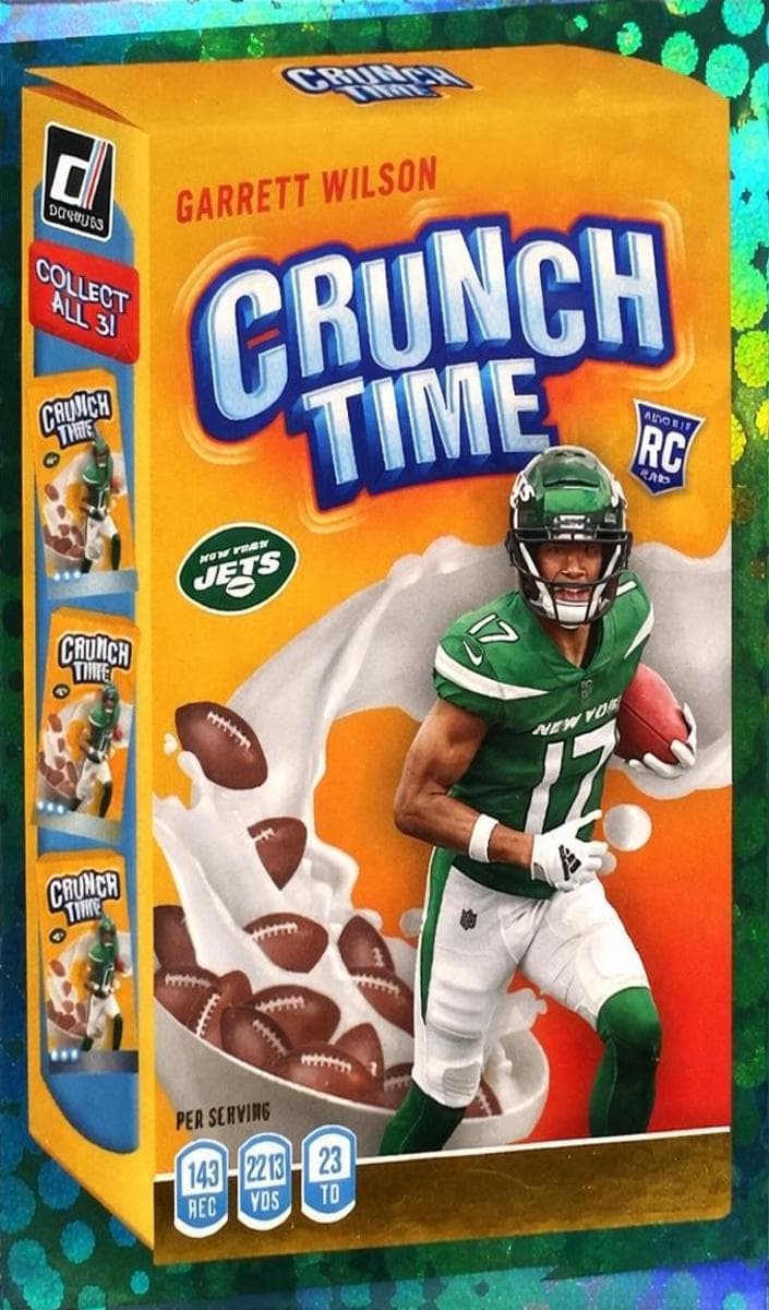 Garrett Wilson 2022 panini Donruss