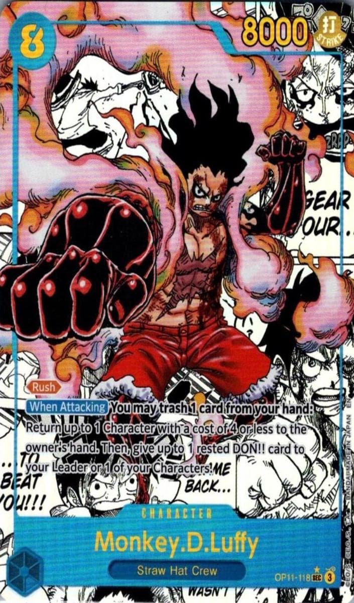 Monkey.D.Luffy #OP11-118