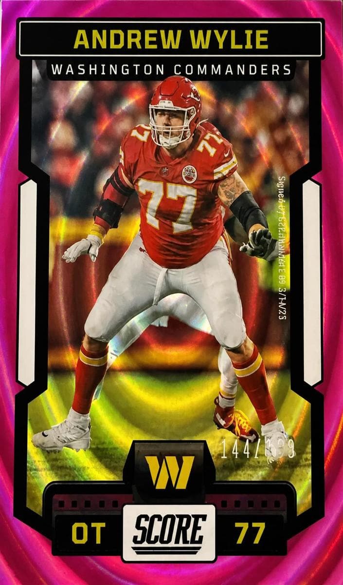 Andrew Wylie 2023 panini Score