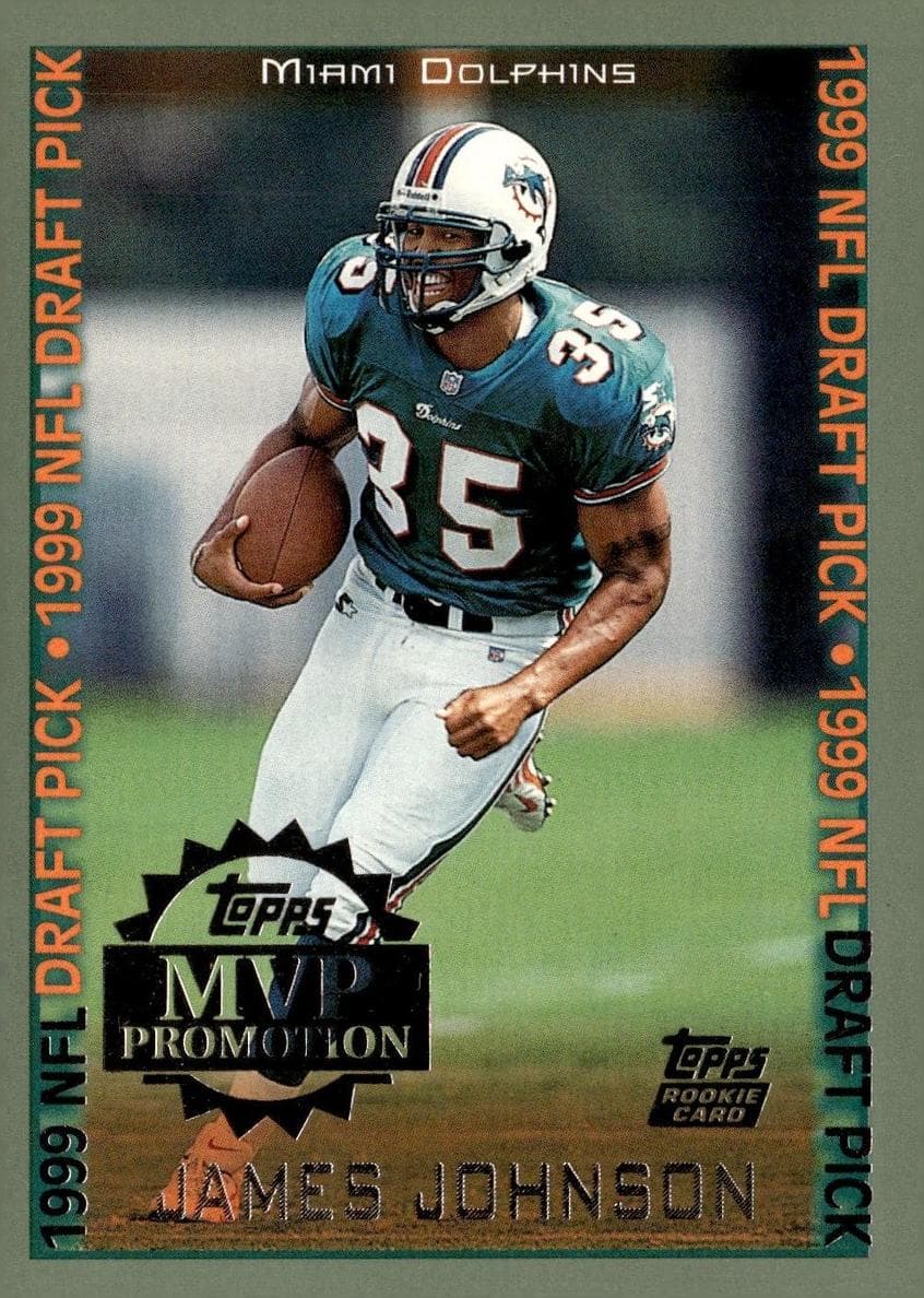 Herman Moore 1999 topps Mvp Promotion