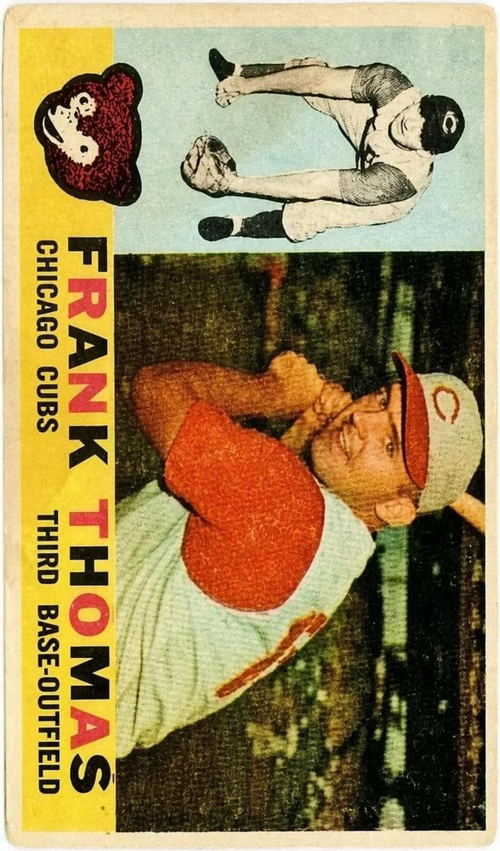 Frank Thomas 1960 topps