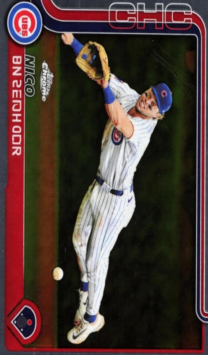 Nico Hoerner trading card