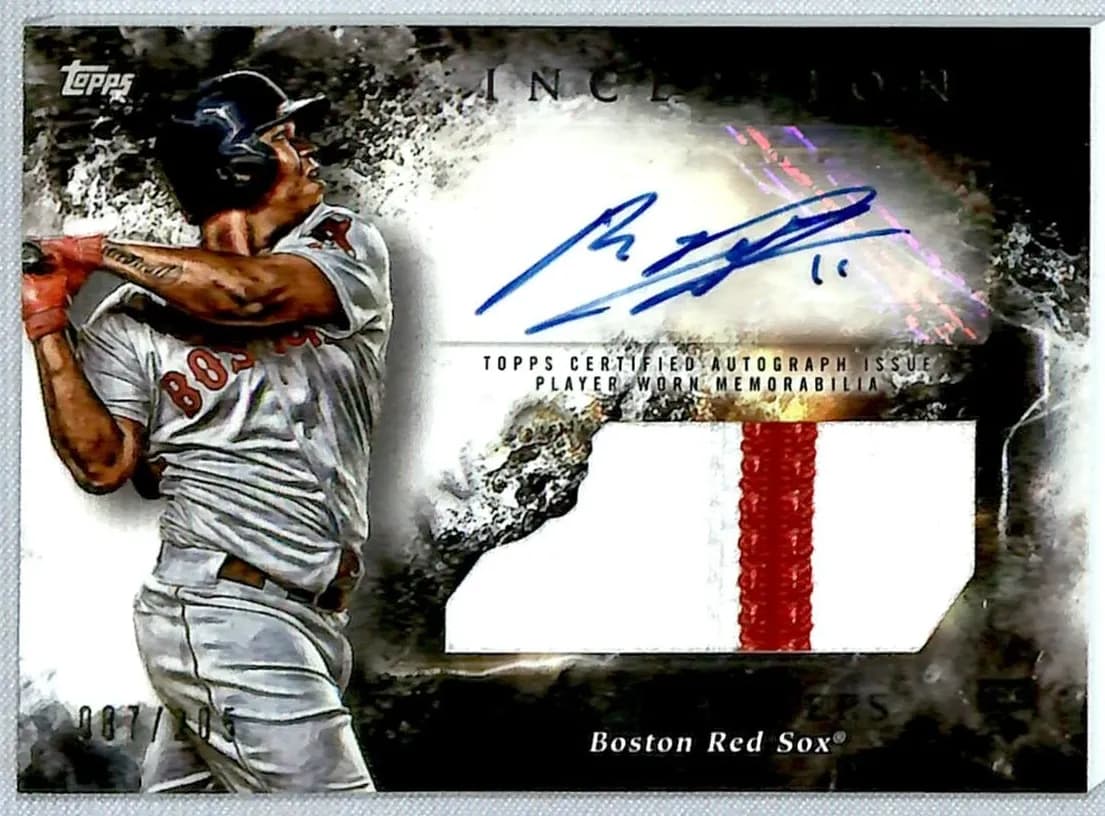 Rafael Devers 2018 topps