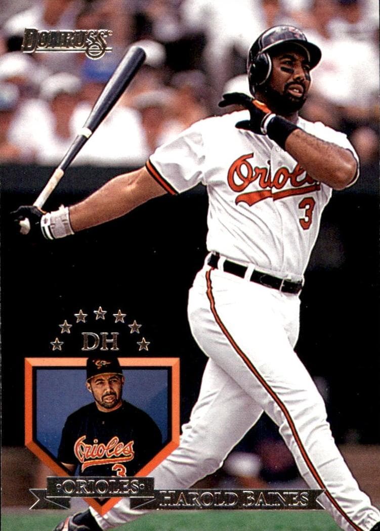 Harold Baines 1995 panini Donruss