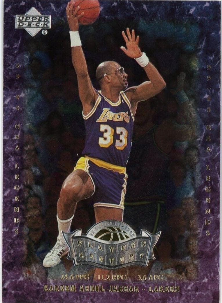 Kareem Abdul-Jabbar 1999 upper-deck Legends