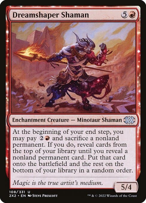 Dreamshaper Shaman 2022 Magic: The Gathering Double Masters 2022