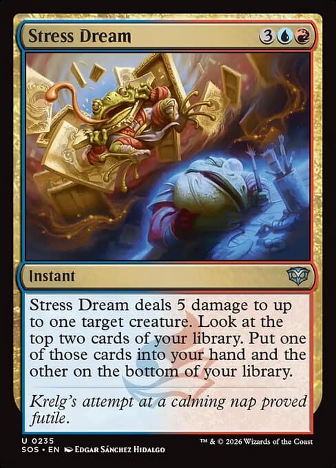 Stress Dream 2026 Magic: The Gathering Secrets of Strixhaven