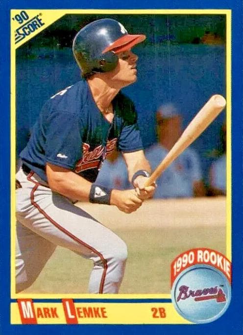 Mark Lemke trading card