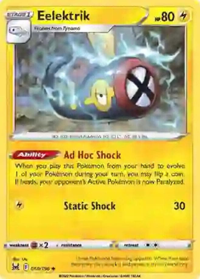 Eelektrik trading card