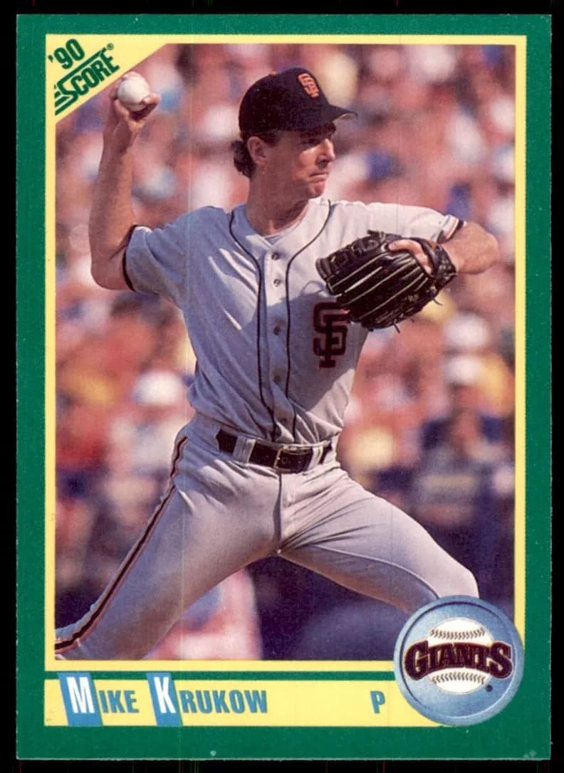 Mike Krukow trading card