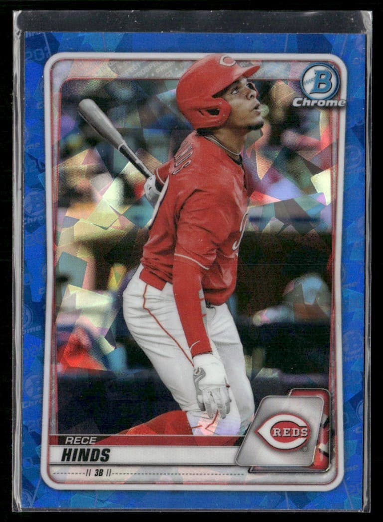 Rece Hinds 2020 bowman Bowman Draft