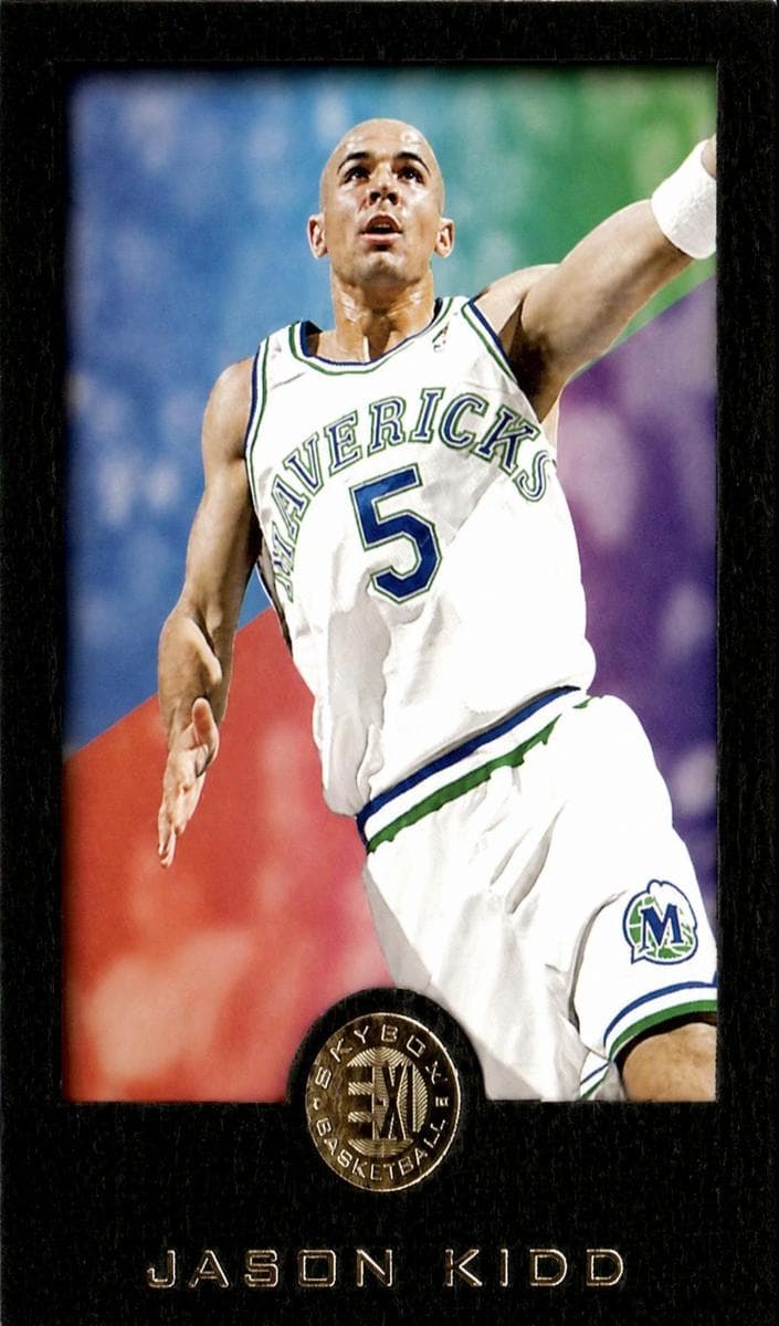 Jason Kidd 1995 skybox E-xl