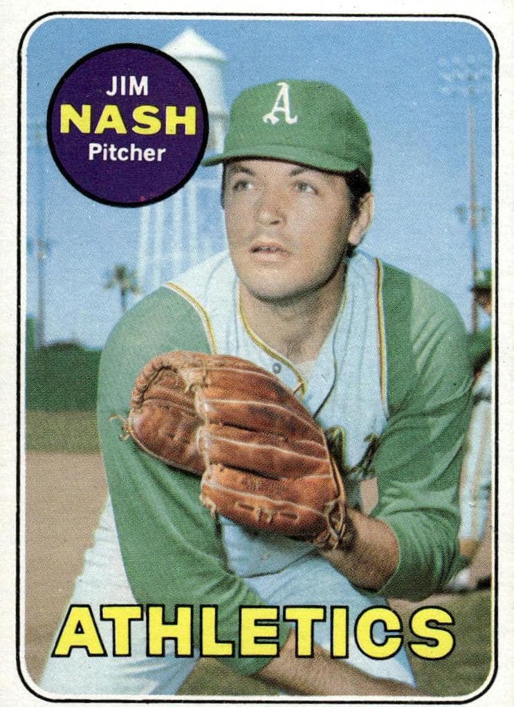 Jim Nash 1969 topps Topps