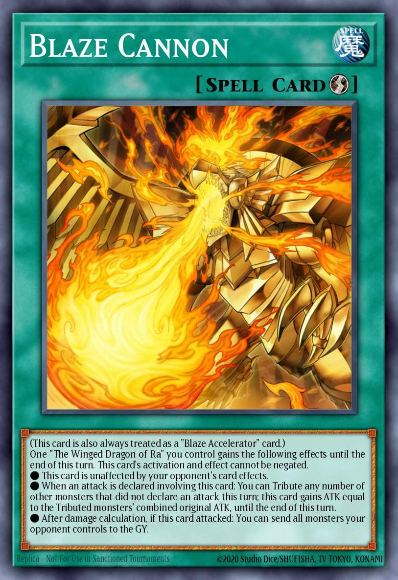 Blaze Cannon 2020 Yu-Gi-Oh!