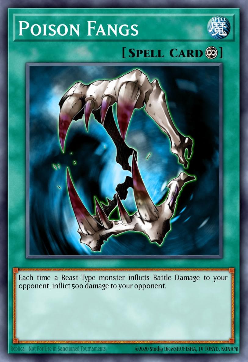 Poison Fangs 2006 Yu-Gi-Oh! Dark Revelation Volume 3