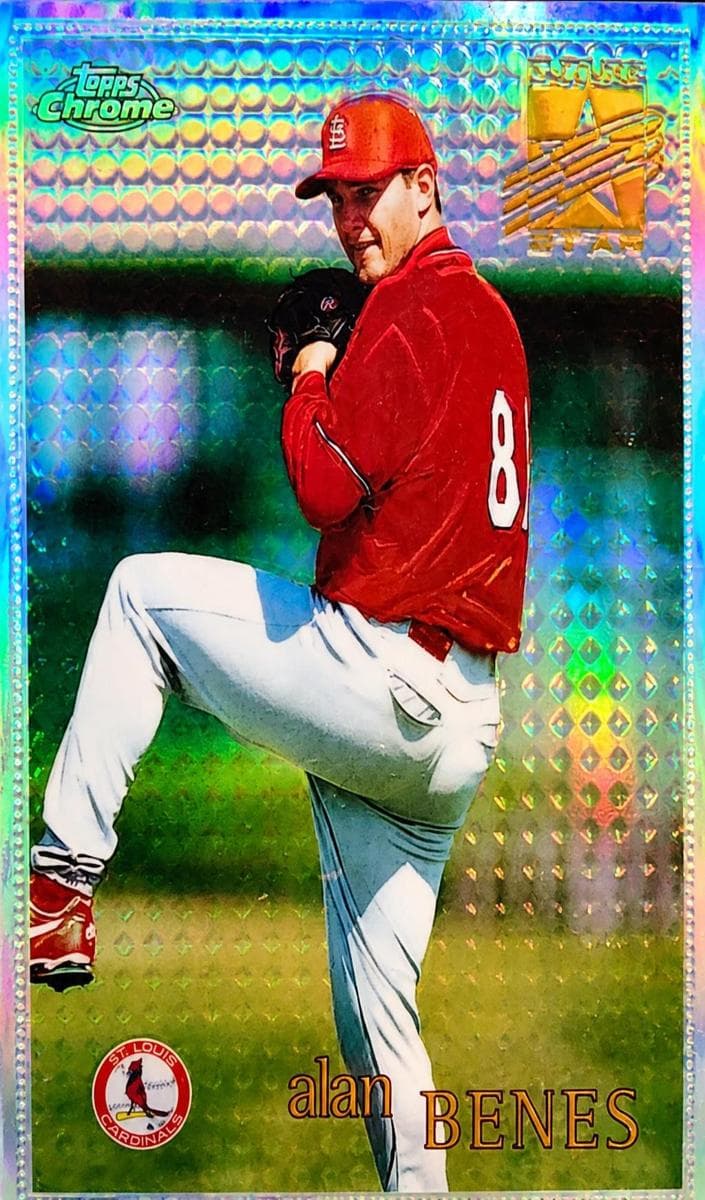 Alan Benes 1996 topps Topps Chrome