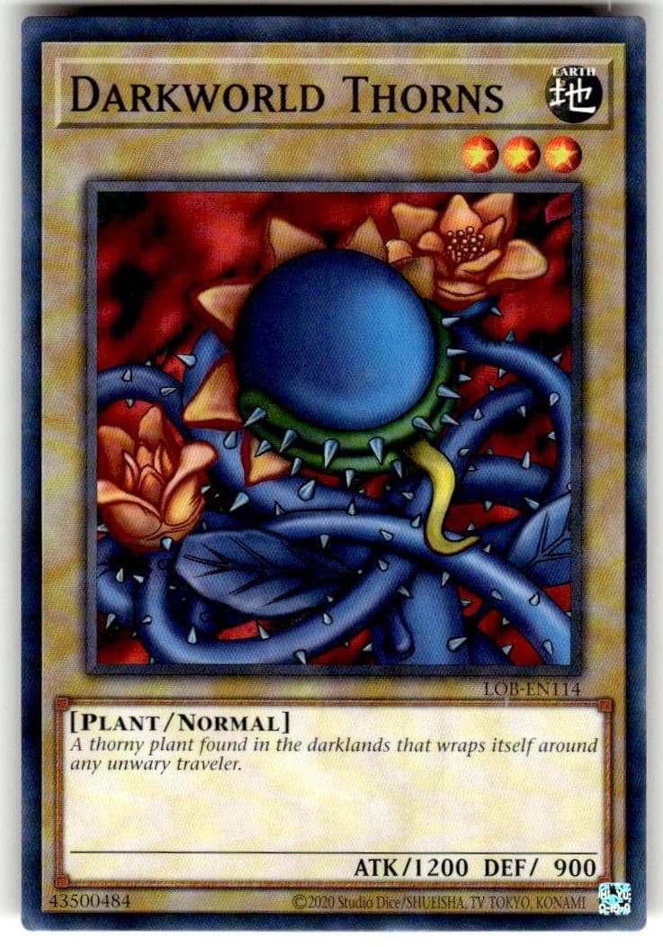 Darkworld Thorns 2023 Yu-Gi-Oh!
