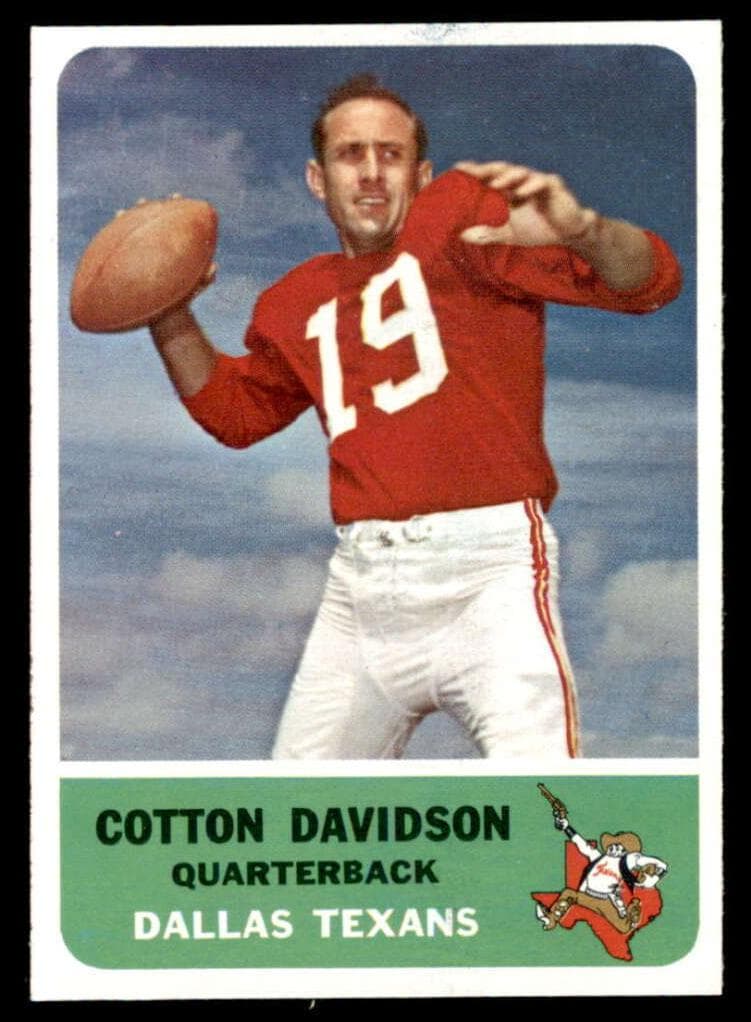 Cotton Davidson 1962 fleer