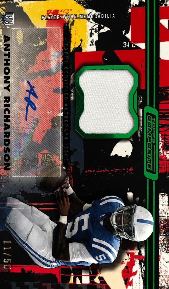 Anthony Richardson 2023 topps Topps Composite