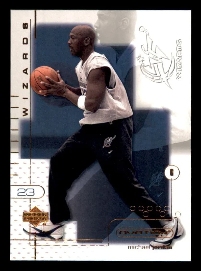 Michael Jordan 2001 upper-deck Ovation
