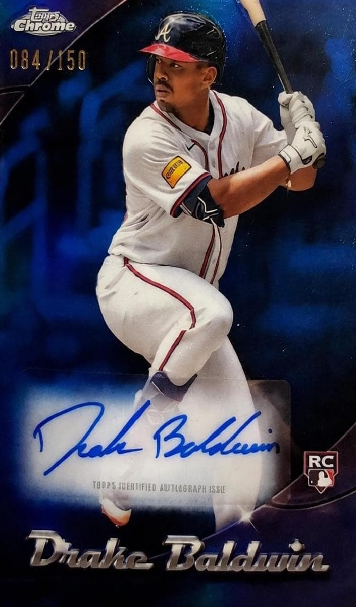 Drake Baldwin 2025 topps Topps Chrome Update