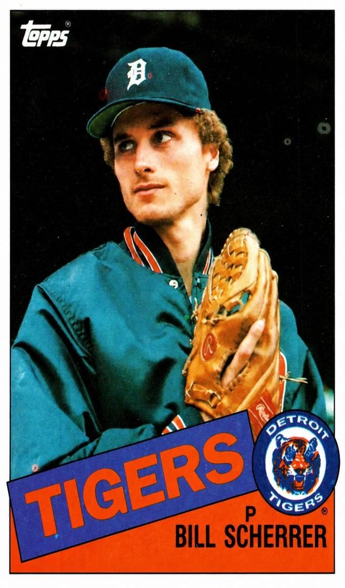 Bill Scherrer trading card