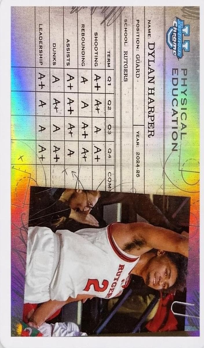 Dylan Harper 2024 bowman Bowman University Chrome