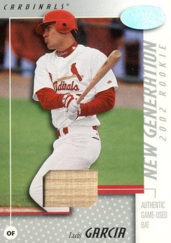 Luis Garcia 2002 leaf Certified