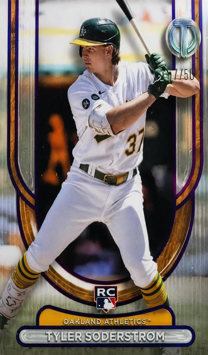 Tyler Soderstrom 2024 topps Topps Tribute
