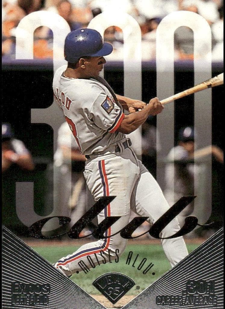 Moises Alou 1995 leaf Leaf