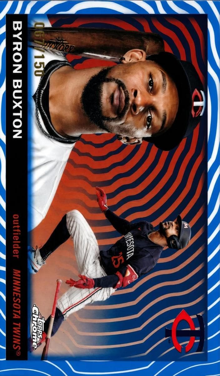 Byron Buxton 2025 topps Topps Chrome Platinum