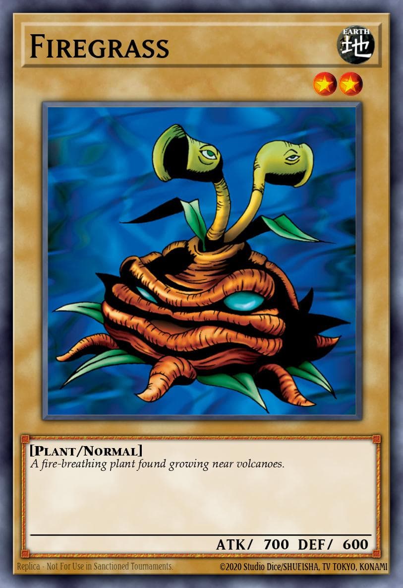 Firegrass 2002 Yu-Gi-Oh!